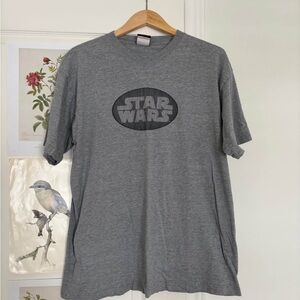 Star Wars Gray Short Sleeve Logo Tee